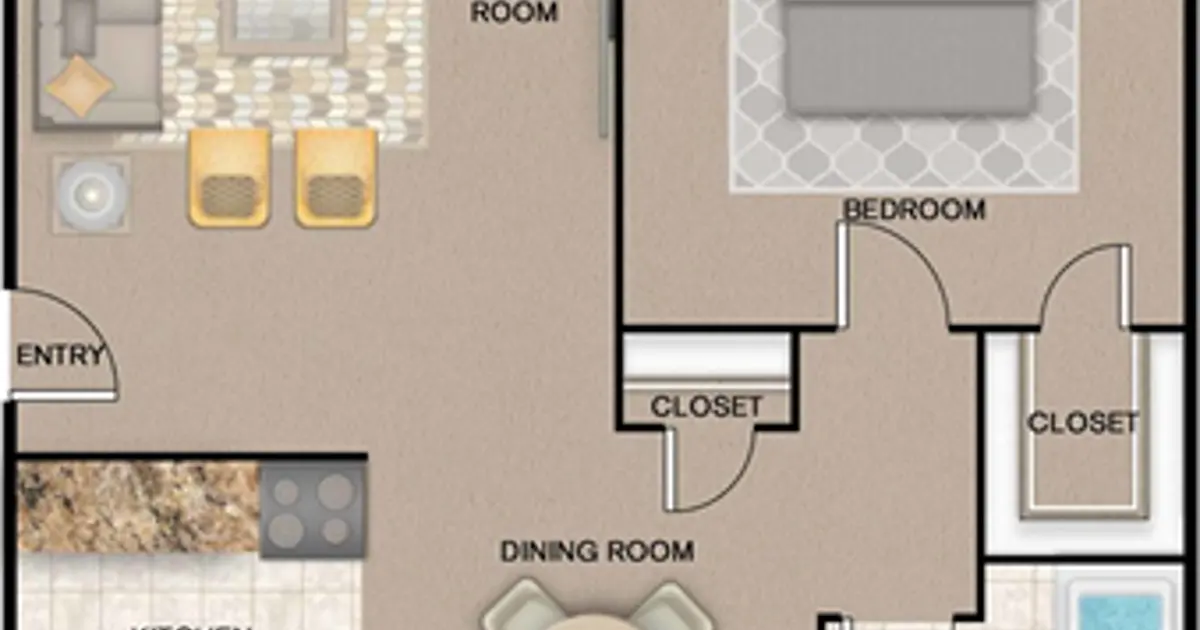 Unit 092031 1BR60 Oakwood Place